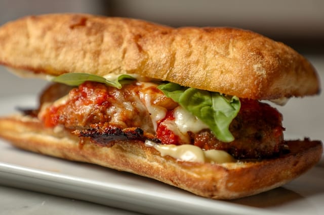 MEATBALL PANINI.